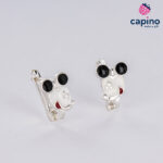 Детски сребърни обеци Mickey Mouse Sophie - 1