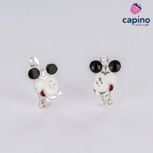 Детски сребърни обеци Mickey Mouse Sophie