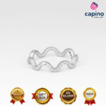 Сребърен пръстен фалангов Gaspare - 5