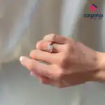 Сребърен пръстен сърце Fabrizio - 4