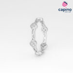 Сребърен пръстен цвете La Torquato - 4