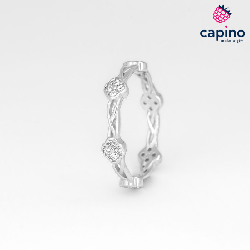 1121153 Сребърен пръстен цвете La Torquato - 4 Сребърен пръстен цвете La Torquato - 4