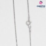 Сребърен синджир 45 см. Италиански квадрат T1 Italian box