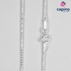Сребърен синджир 45 см. Mъниста T1 Beads