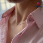Сребърен синджир 45 см. T1 Love - 1