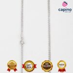 Сребърен синджир 45 см. T1 Love - 2