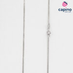 Сребърен синджир 45 см. Т2 mini Curb