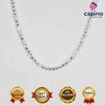 Сребърен синджир 45 см. Топчета T1 Balls - 1