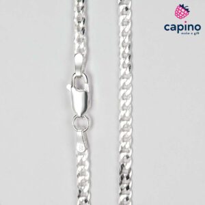 Сребърен синджир 50 см. Т1 Curb