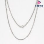 Сребърен синджир 50 см. T1 Square Cable