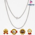 Сребърен синджир 50 см. T1 Square Cable - 2