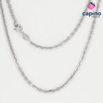Сребърен синджир 60 см. T1 Cable link - 2