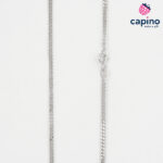Сребърен синджир 60 см. Т1 mini Curb