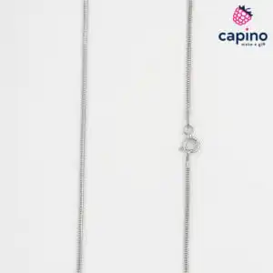 Сребърен синджир 60 см. змийска плетка T1 Snake