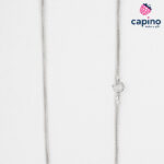 Сребърен синджир 60 см. змийска плетка T2 Snake