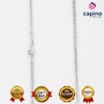 Сребърен синджир 65 см. T1 Cable link - 2
