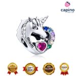 Сребърен талисман еднорог Sophie - 1