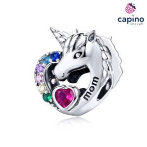 Сребърен талисман еднорог Sophie