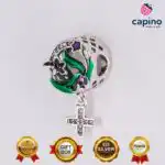 Сребърен талисман Jasmine - 2