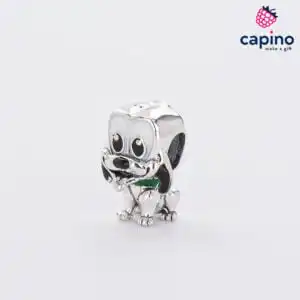 Сребърен талисман кученце Плуто Pluto