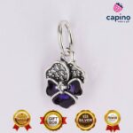 Сребърен талисман цвете Minnie - 2