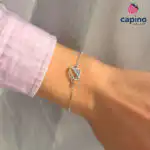 Сребърна гривна Anita - 1