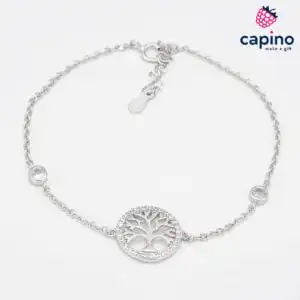 Сребърна гривна дървото на живота Berenice