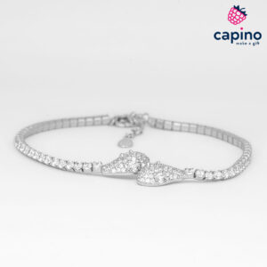 Сребърна гривна капка Mariella - 3