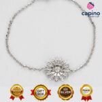 Сребърна гривна маргаритка Susanna - 3