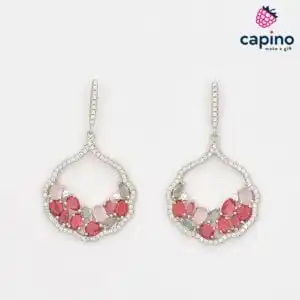 Сребърни обеци Aria