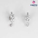 Сребърни обеци нежност Renata - 3