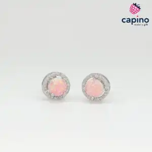 Сребърни обеци Omero