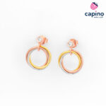 1124211 Сребърни обеци позлатени Rosina - 4 Сребърни обеци позлатени Rosina - 4