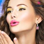 Сребърни обеци Rosa - 2