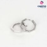 Сребърни обеци шестоъгълник Camilla - 3