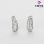 Сребърни обеци Stefani - 3