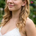 Сребърни обеци звездички Maria Sole - 7