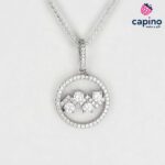 Сребърно колие Alina - 2