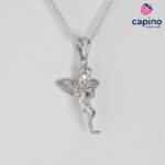 Сребърно колие ангел Pierina