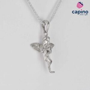 Сребърно колие ангел Pierina