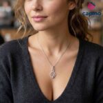 Сребърно колие Annalisa - 3