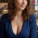 Сребърно колие Annalisa - 4