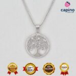 Сребърно колие дървото на живота Adriana - 3