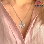 Сребърно колие дървото на живота Beni - 1