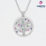 Сребърно колие дървото на живота Concetta - 2