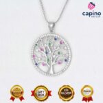 Сребърно колие дървото на живота Concetta - 3