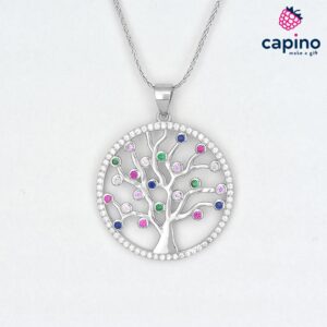 Сребърно колие дървото на живота Concetta