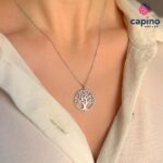 Сребърно колие дървото на живота Marissa - 1