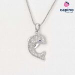 Сребърно колие делфин Antonietta - 1