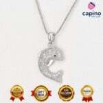 Сребърно колие делфин Antonietta - 4